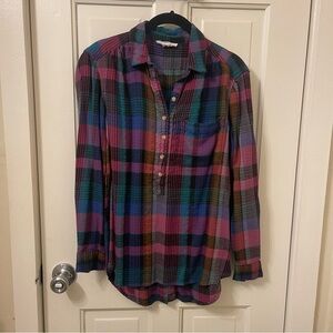 Beachlunchlounge Colorful Plaid Shirt